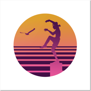 Karate Kid classic vintage colors Posters and Art